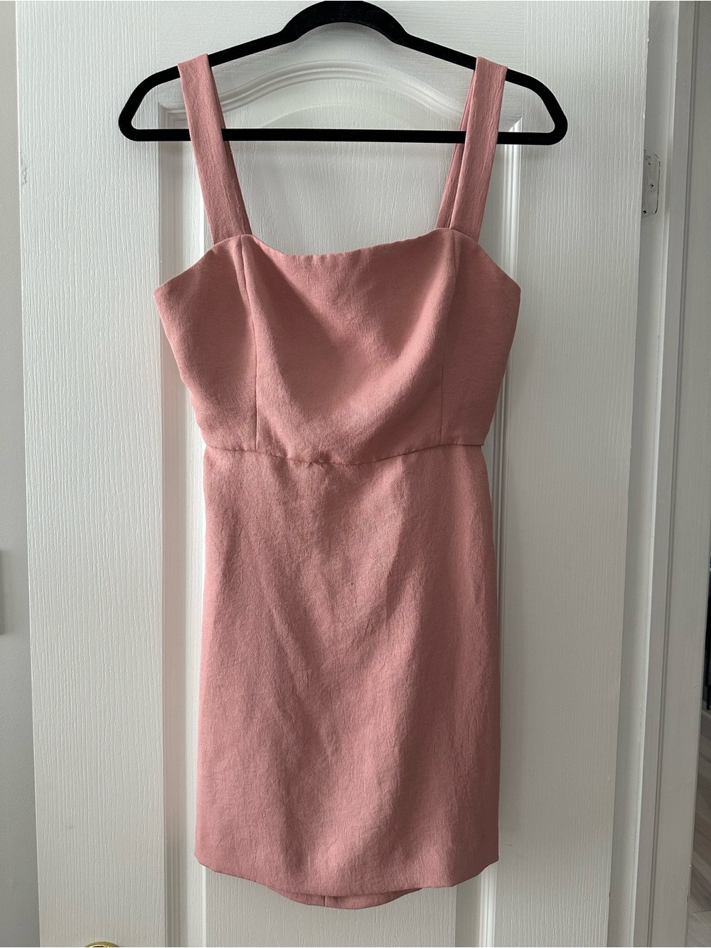 Wilfred Dusty Rose Tie Back Mini Dress